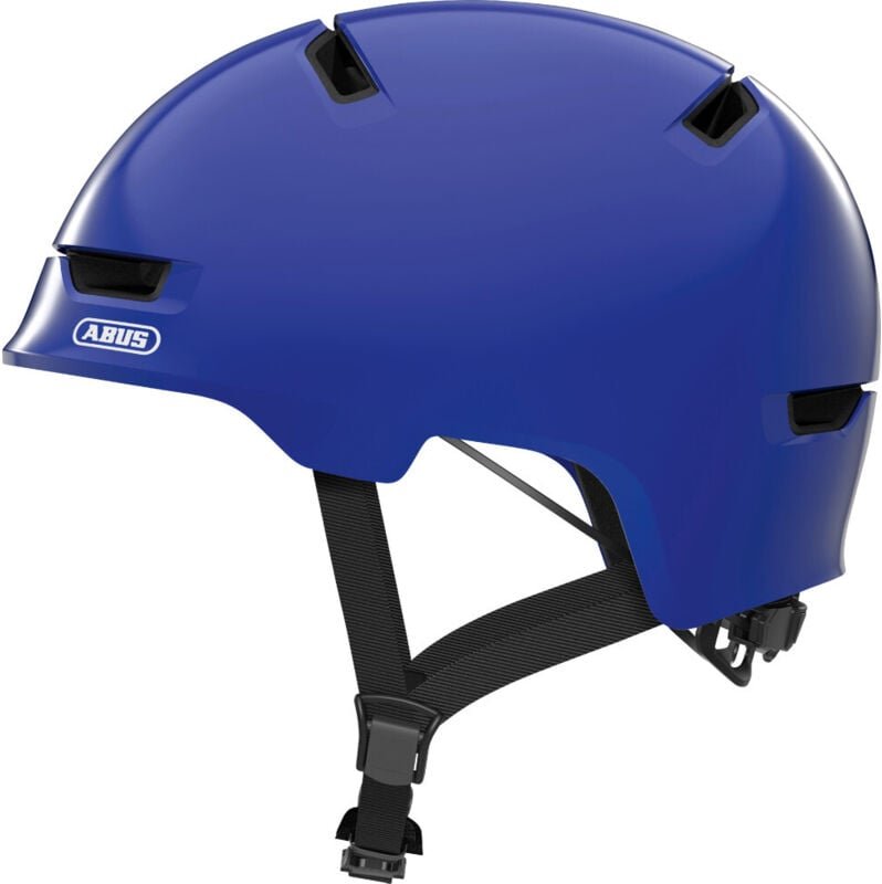 Fahrradhelm Kinder Youth Größe s shiny blue - Abus