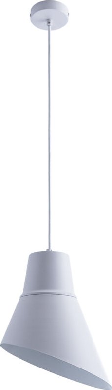 Thumbnail - Pendelleuchte Hängelampe Esszimmer Esstischlampe Industrial Textilkabel Kürzbar ohne Leuchtmittel, Weiß - Paco Home