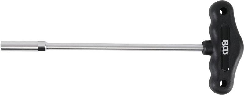 Steckschlüssel mit T-Griff, Sechskant sw 8 mm