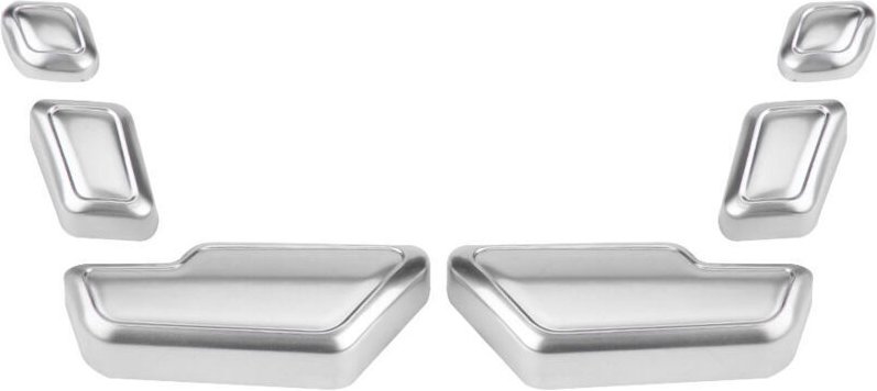 Eosnow Autositz-Verstellbezug, dekorative Schalterblende, robuster Knopf für GLK ML