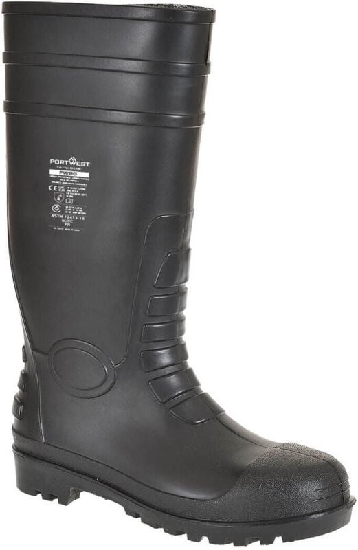 Portwest Arbeitsstiefel S5 mit Stahlkappe Schwarz 47