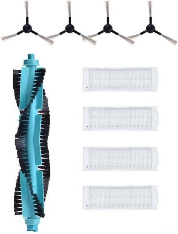 Lappen BüRste HEPA Filter für V2 Pro V3 SE V-RVCLM26B V-RVCLM21B ZubehöR Roboter Vakuum Staubsauger Teile