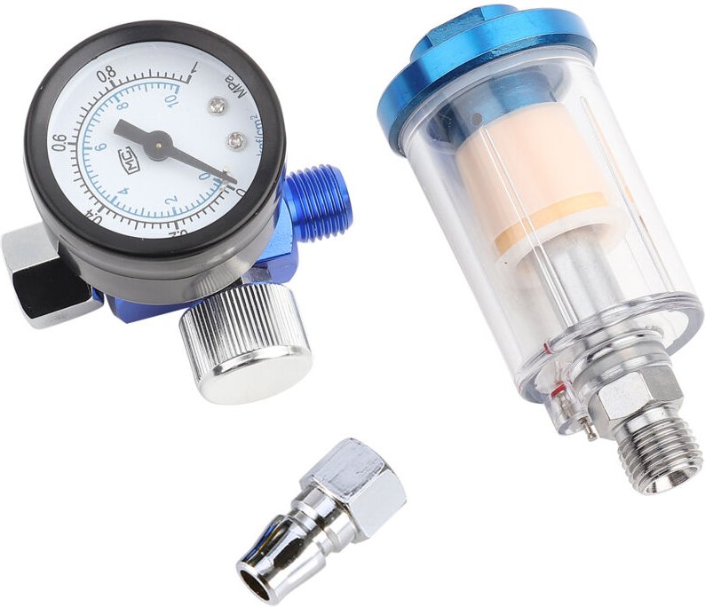 Sprühpistole, Luftregler, Inline-Öl, Wasserfalle, Filter, Separator