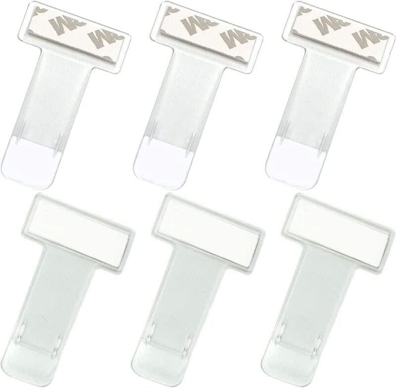 Shining House - Windschutzscheiben-Ticket-Clip, Parkticket-Clip, Parkkartenhalter, Kunststoff-Parkticket-Clip, selbstkle...