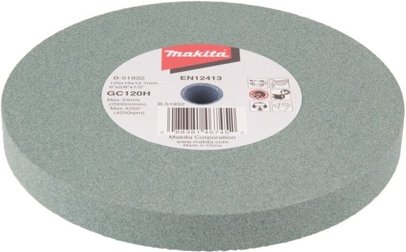 Schleifstein GC120H 150x16x12,7 - B-51932 - Makita