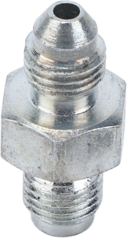 3AN-Außengewinde auf 3/8-24 Metall-Umkehrmuffenadapter HAF01 für 3/16-Zoll-Bremsleitung.