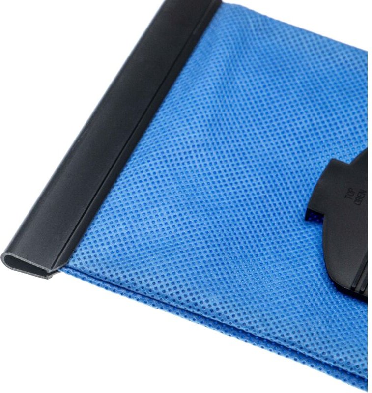 Staubbeutel kompatibel mit Bosch big bag 3 l bsn 2100RU Staubsauger - 25,3cm x 17,4cm Blau - Vhbw