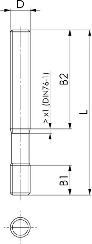 Seitliche Abdeckung für T-Nuten 6486AO 28mm - AMF