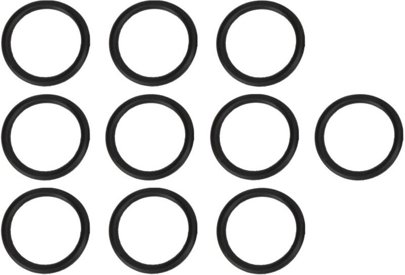 10pcs Car Bumper Fender Quick Release Fasteners Bands ORing Gaskets Rubber Unicersal - Ej.life