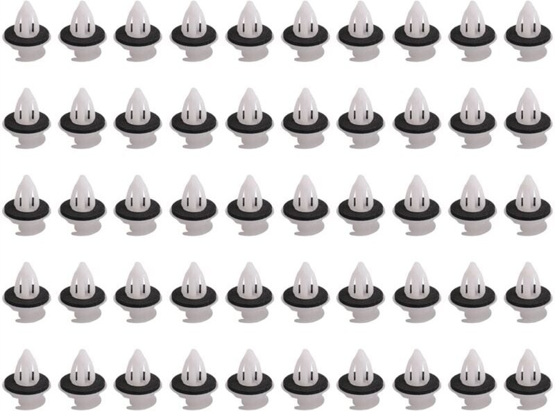 50 StüCke TüRverkleidung Clips mit Dichtring für E34 E36 E38 E39 E46 X5 M3 M5 Z3
