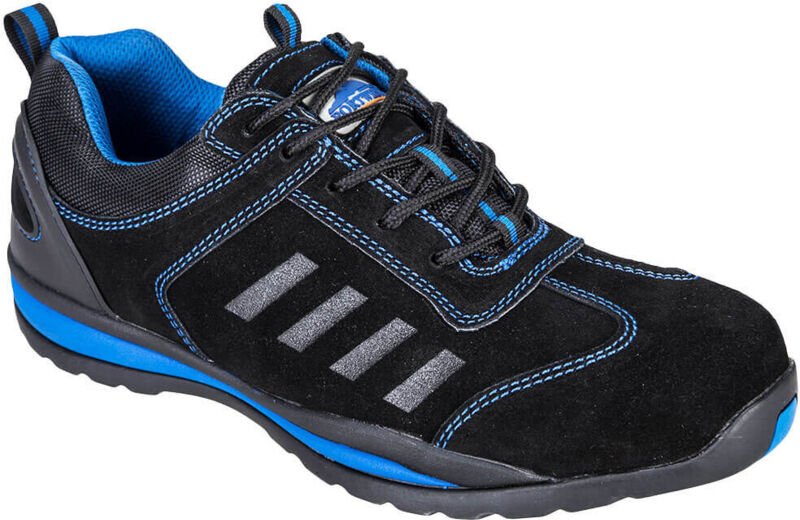 Sicherheitsschuhe Trainer Lusum S1p Hro Steelite Farbe: Blau Größe 40 - Portwest