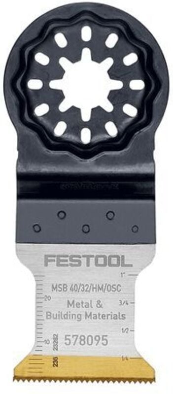 Carbide-Sägeblatt msb 40/32/HM/OSC - 578095 - Festool