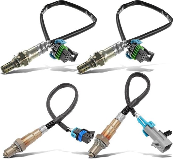 Tlily - 4-teiliger Upstream- und Downstream-Sauerstoffsensor für 234-4441,234-4564,234-4815,234-4816