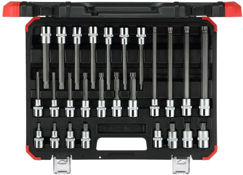 Schraubendrehereinsätze 1/2 xzn 26-tlg. - Gedore