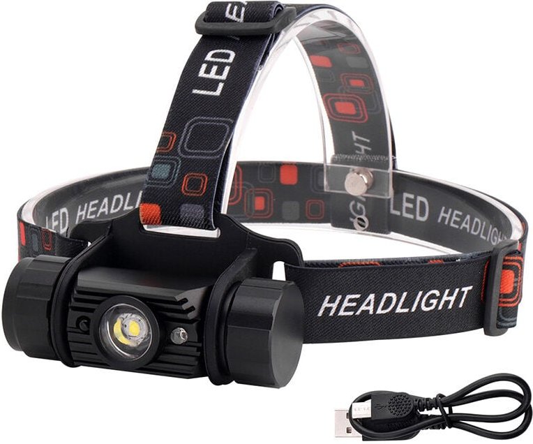 Tonchean - Leistungsstarke Multifunktions-Stirnlampe, max. Leistung 2500 Lumen, max. Reichweite 166 m, ipx 8 wasserdicht...