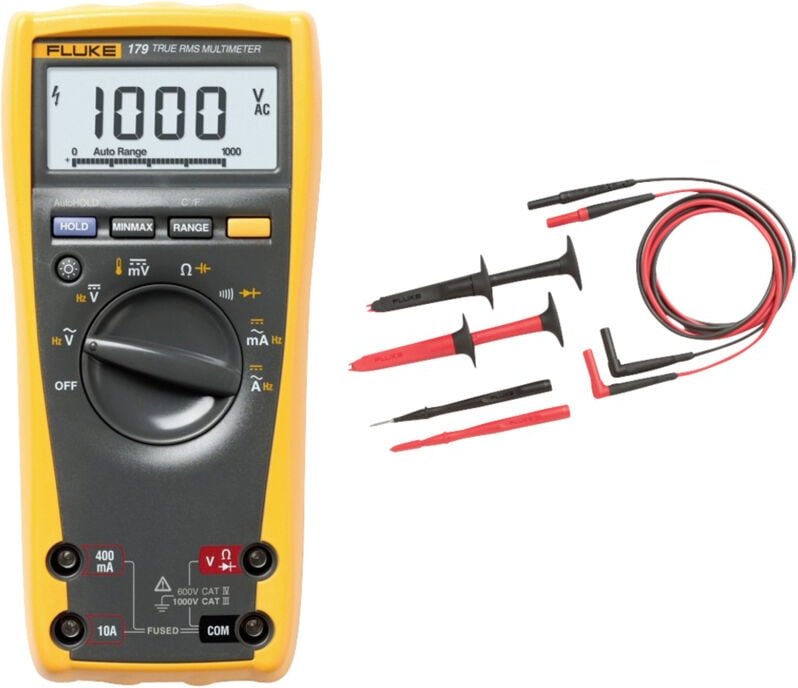 FLK-179/TL-223 Hand-Multimeter digital cat iii 1000 v, cat iv 600 v Anzeige (Counts): 6000 - Fluke