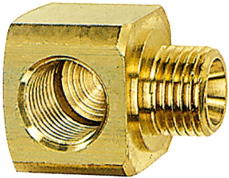 L-Einschraubverteiler, M5, sw 9, Messing - Riegler