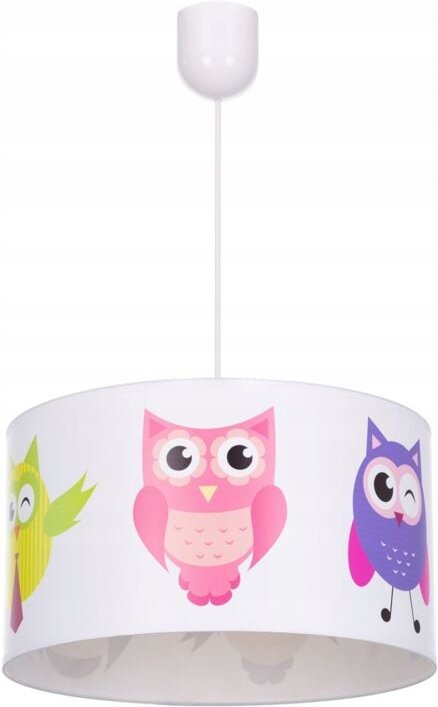 Eulen-Lampenschirm-Kronleuchter, hängende Deckenlampe