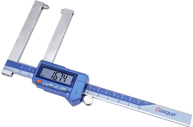 Dasqua 2240-0006 Digitaler Bremsscheiben-Messschieber 150 mm Edelstahl 1 St.
