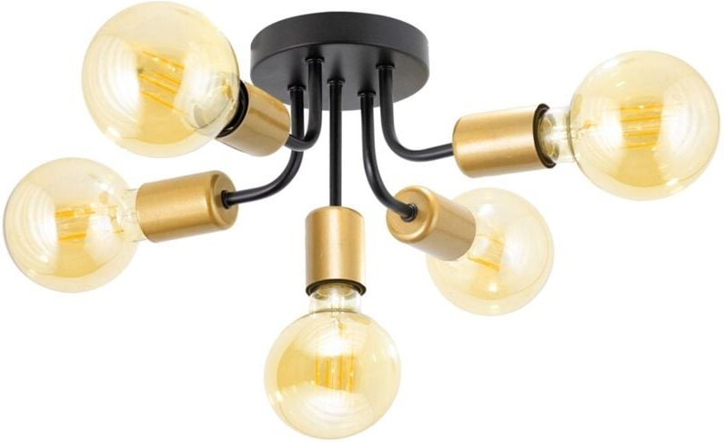 Lampe APP1118-5C black gold
