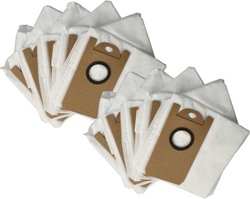 10x Staubbeutel kompatibel mit Neabot N1 Plus Saugroboter - Beutel für die Absaugstation - Vhbw