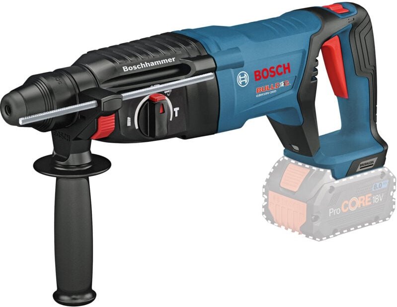 Bosch Akku-Bohrhammer gbh 18V-26 d mit SDS-Plus ohne Akku ohne Lader im Karton