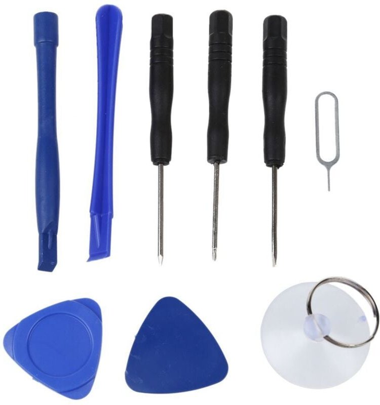 Tlily - 9-in-1-Öffnungsreparatur-Werkzeugsatz für Pentalobe-Schraubendreher 3G 4 4S 5 6