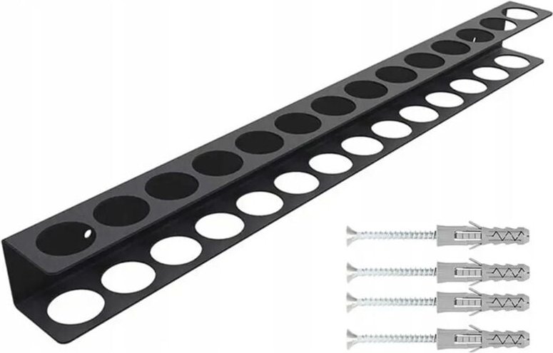 Robuster Werkzeug-Organizer zur Wandmontage – Schraubendreherhalter aus Metall für die Aufbewahrung in Garage, Küche und...