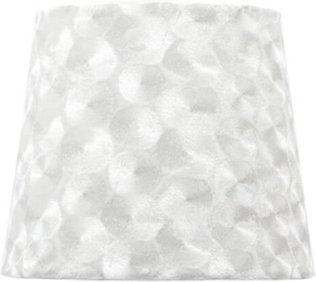 Lampenschirm fatima Klemme 15dx8dx12htejido white Perlmutt