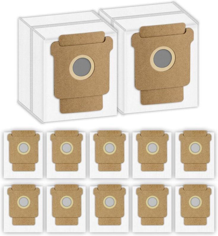 (12 Stück) Max 705 Vac Ersatzbeutel für iRobot Roomba 104, 105 Vac, 105 Combo, Plus 405 Combo, Plus 505 Combo, Max 705 V...