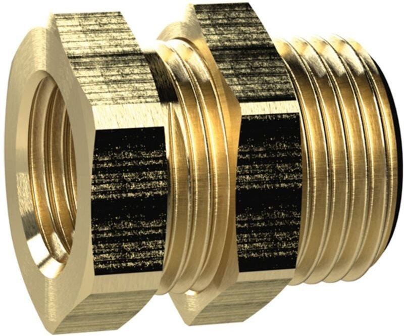 Schottverschraub., M20x1,5 a., g 1/4 i., SW1 22, SW2 27, Messing - Riegler