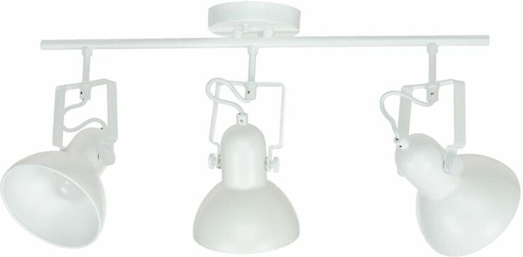 Weiße Spot Lampe Metall Retro verstellbar dallas