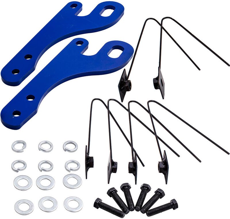 Recovery Tow Point Kit for toyota prado 150 LandCruiser fj Cruise 4WD 2009-OnVorder Abschlepppunkt mit Schkeln Satz for ...