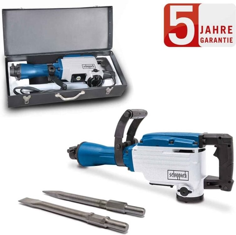 Thumbnail - Scheppach Abbruchhammer AB1700 1700W Stemmhammer 14 KG Meißelhammer Schlaghammer