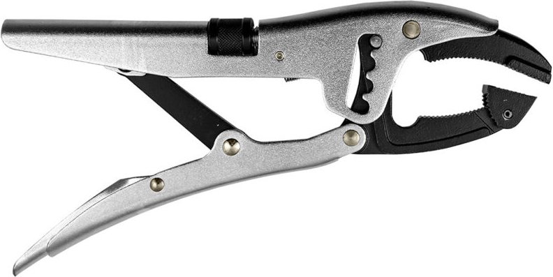 JBM - Gebogene Backenzange mit Gelenkplatte 53677