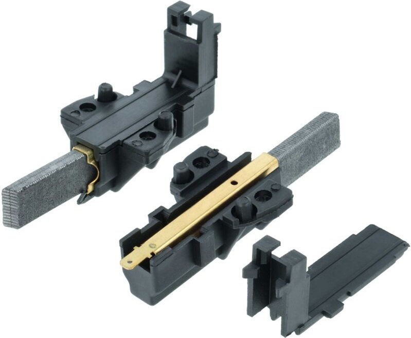 Vhbw - 2x Kohlebürste mit Sockel kompatibel mit Bauknecht WA9230AWSEU, WA9230WS, WA9230WSB, WA9240GA, WA9310GA Waschmasc...