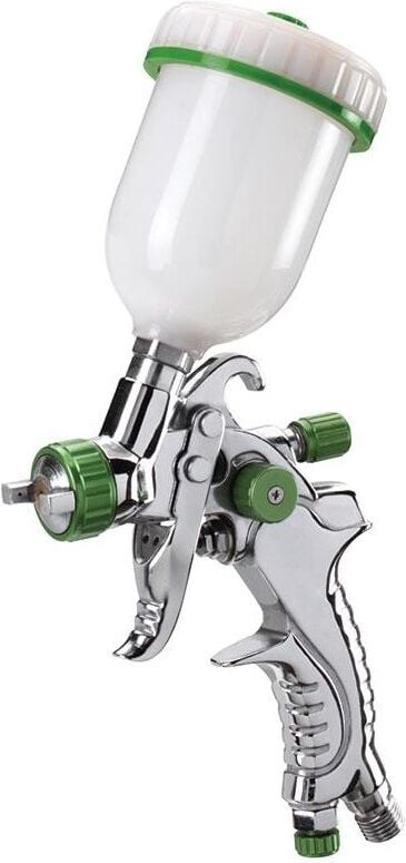 Airbrush-Lackierpistole Obertank 100 ml Duse 10 mm Fervi a602a