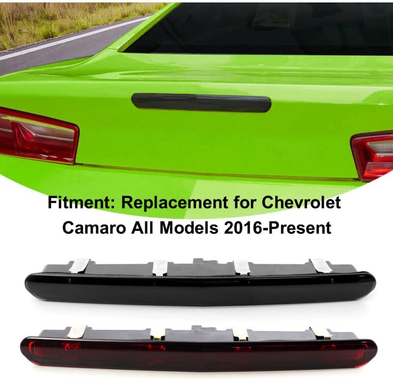 Zoternen - Bremslicht, hoch montierte Bremsleuchte für Chevrolet Camaro, alle Modelle ab 2016, 84330249, 84776577, 84468...
