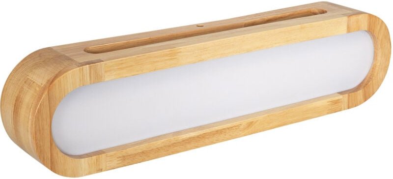 LED-Wandleuchte 12W Holz Egil 2700K Warmweiß