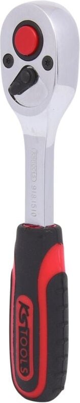 KS Tools 1/4" CHROMEplus Mini-Umschaltknarre, 72 Zahn