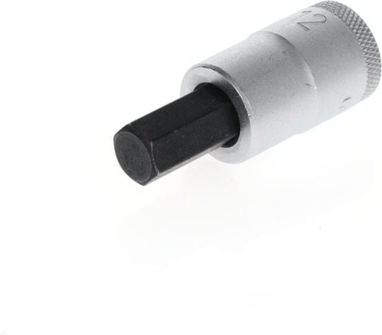 Gedore - Steckschlüsseleinsatz in 19 1/2 ″ Innen-6-kant Schlüsselweite 12 mm Länge 60 mm