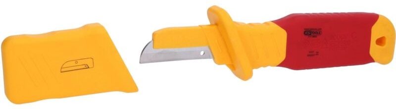 Kstools - Kabelmesser mit Schutzisolierung und gerader Klinge, 200mm