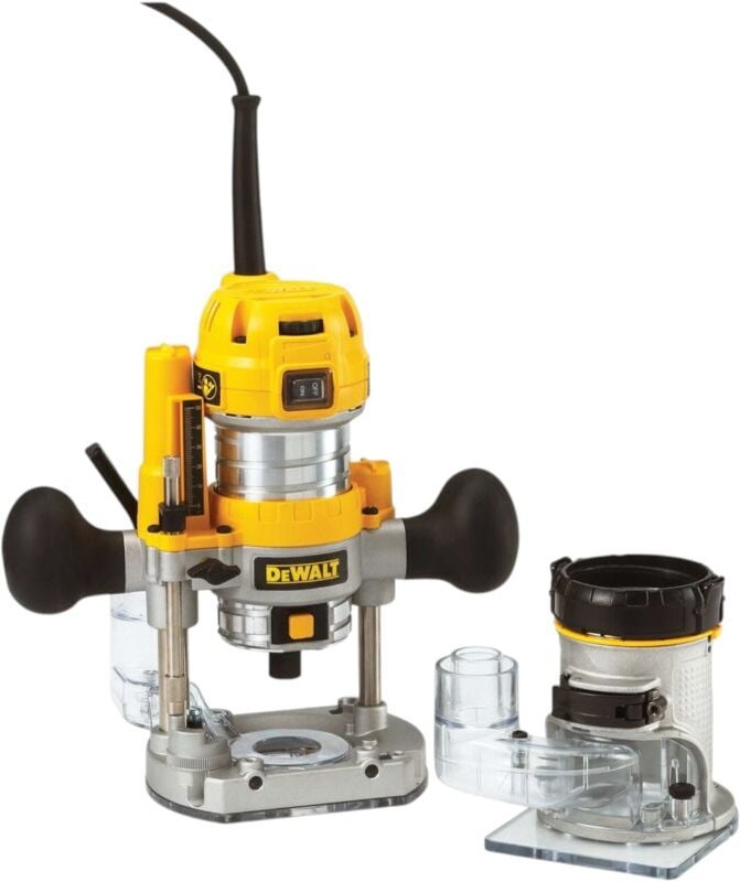 Dewalt - d 26204 k Mulitfunktionsfräse 900 Watt 8 mm + Koffer