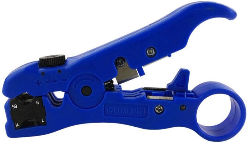 Outil de dénudage de câble réseau 1PCS, câble coaxial et câble de données