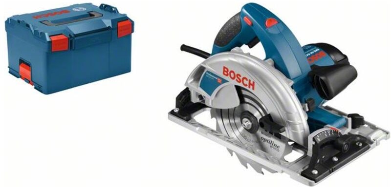 Bosch Handkreissäge gks 65 gce, incl. Sägeblatt, Zubehör, l-boxx