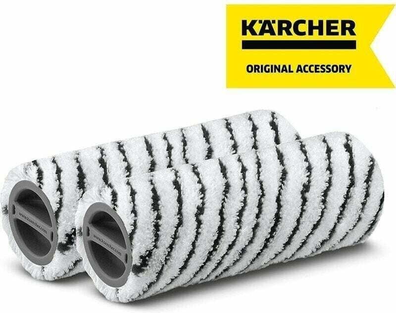 Kärcher Steinroller-Set für alle Kärcher FC und EWM 2 (waschbar, fusselfrei, maschinenwaschbar bei 60°C, für strapazierf...