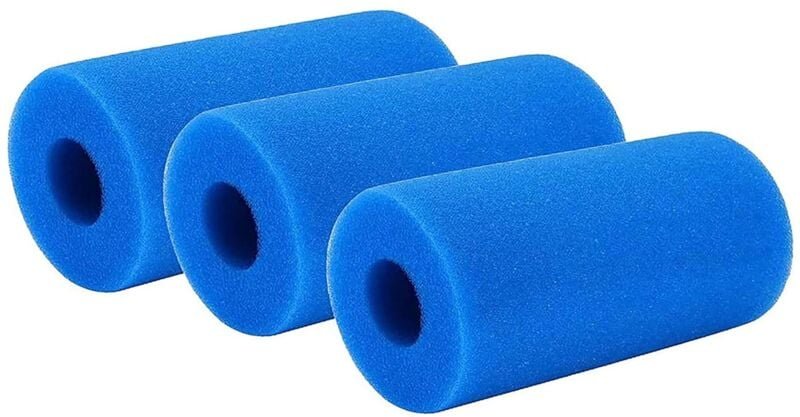 3 Packungen Poolfilter Schwammkartusche für Typ, ein Wiederverwendbares, Waschbares Wirbeln Pool Reinigungswerkzeug