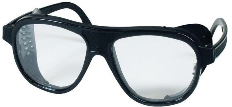 FP - Schutzbrille en 166 Bügel schwarz, Scheibe klar Nylon, Kunststoff