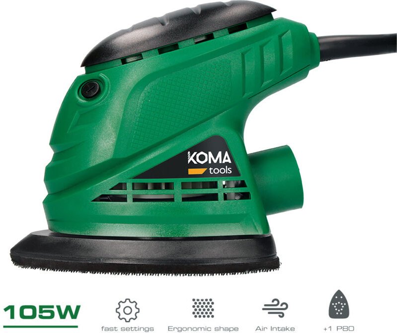 Koma Tools - Dreikantschleifer koma 105W 08707