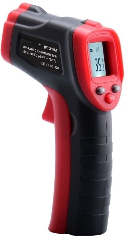 Infrarot-Thermometer Temperaturpistole -50°C400°C/-58°F752°F,Digitale Infrarot-Oberflächentemperaturpistole,Berührungslo...